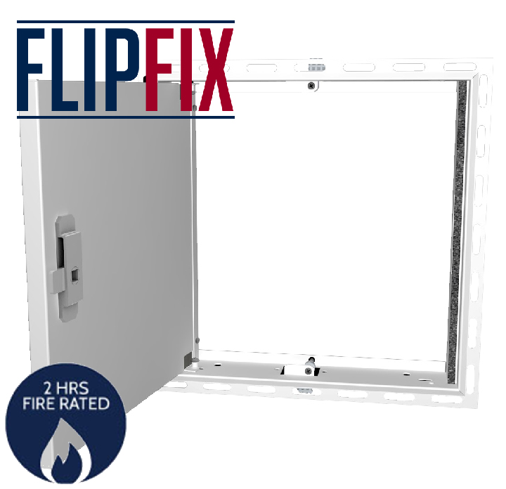 FlipFix Metal Door Beaded Frame Access Panel - 2hr Fire Rated