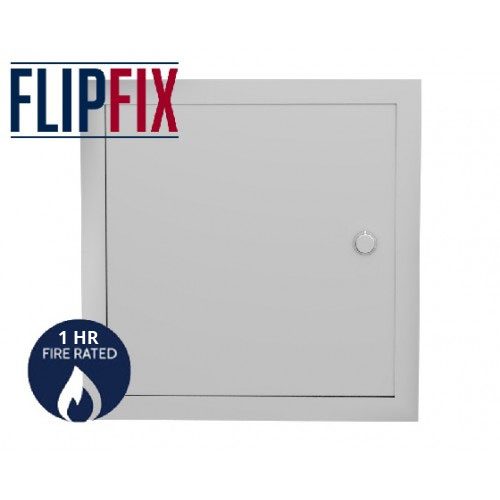 FlipFix Metal Door Picture Frame Access Panel - 1hr Fire Rated