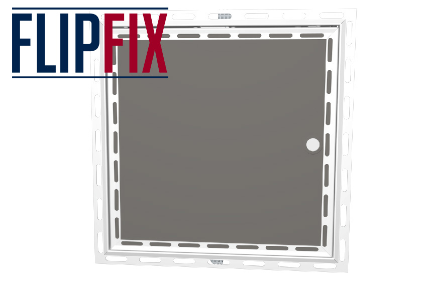 FlipFix Plasterboard Door Access Panel Beaded Frame