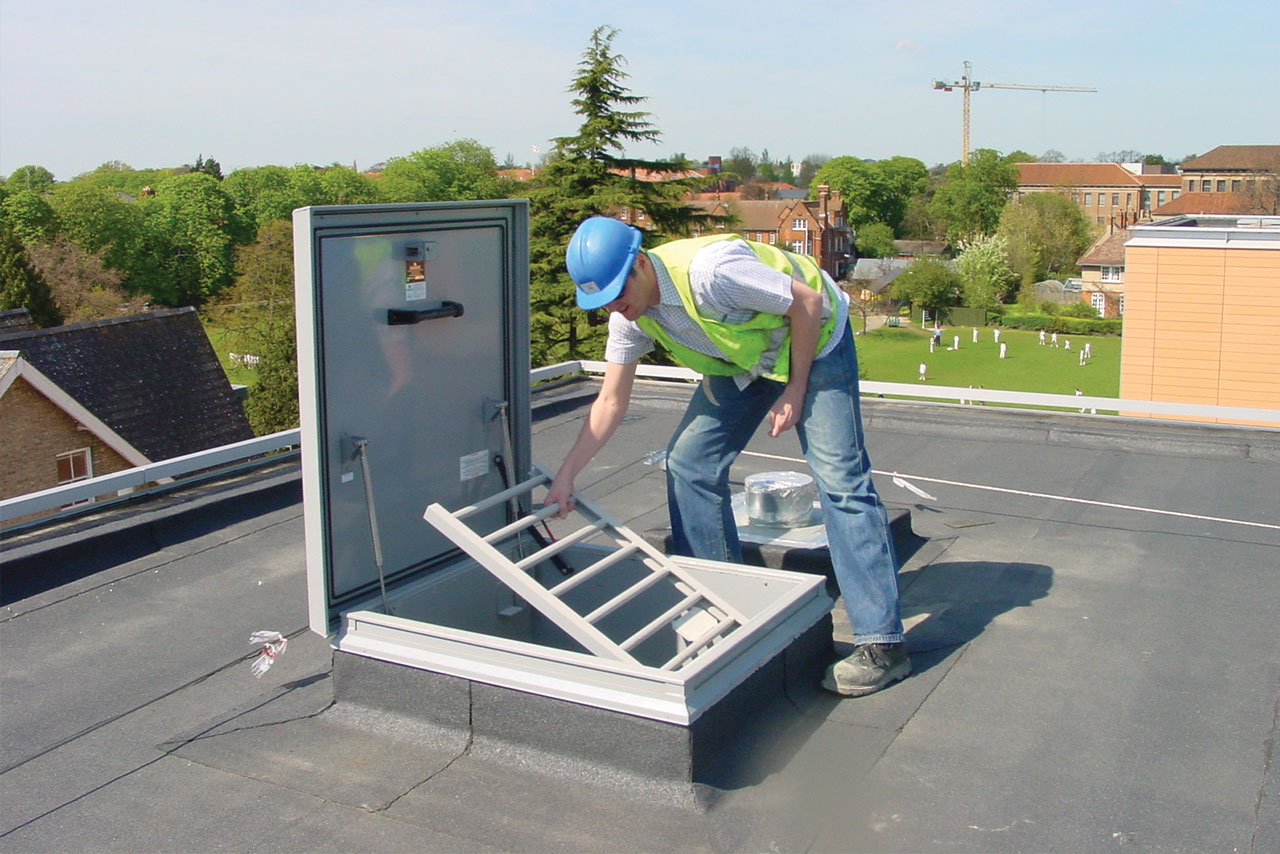 Premium Roof Access Hatch with Thermal Break - product image