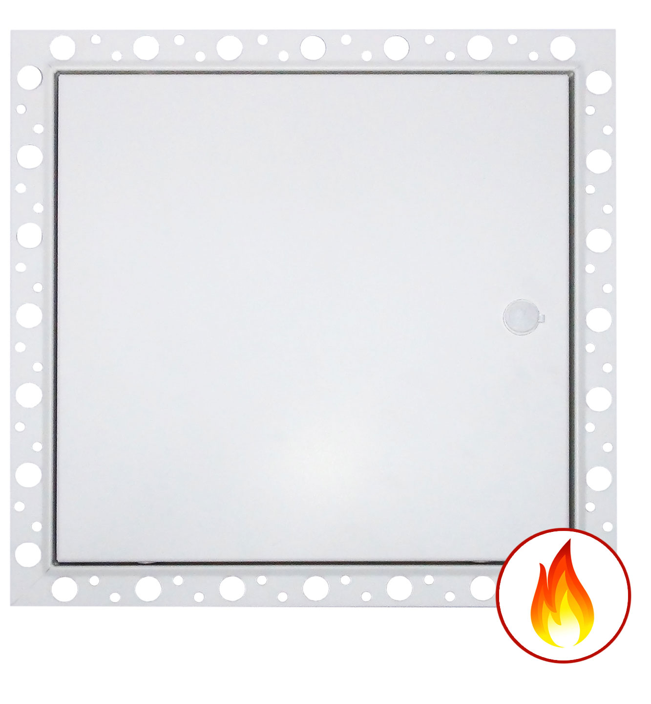 Fire Rated Metal Door Access Panel with Beaded Frame